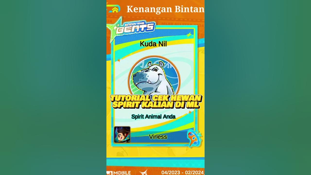 Heboh 4 Spirit Animal yang Dicurigai Sebagai Dark System di MLBB