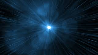 Video Loop Background HD - Blue Light Streaks Abstract