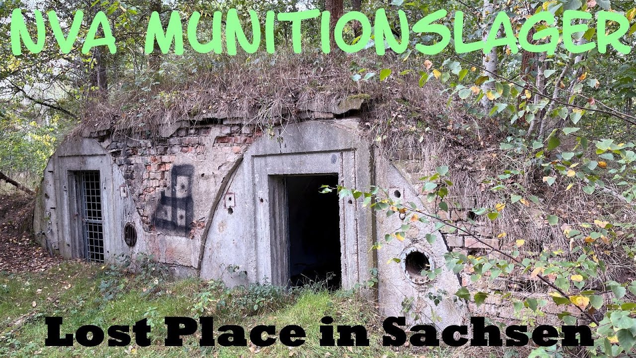 LOST PLACE: NVA Munitionslager Wildenhain - Zustand 2023