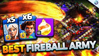 ZAP ROOT RIDER with FIREBALL is UNSTOPPABLE | Best Clash of Clans Attack Strategy TH16