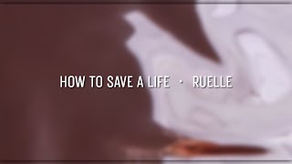 Ruelle - How to Save a Life (Lyric Video)