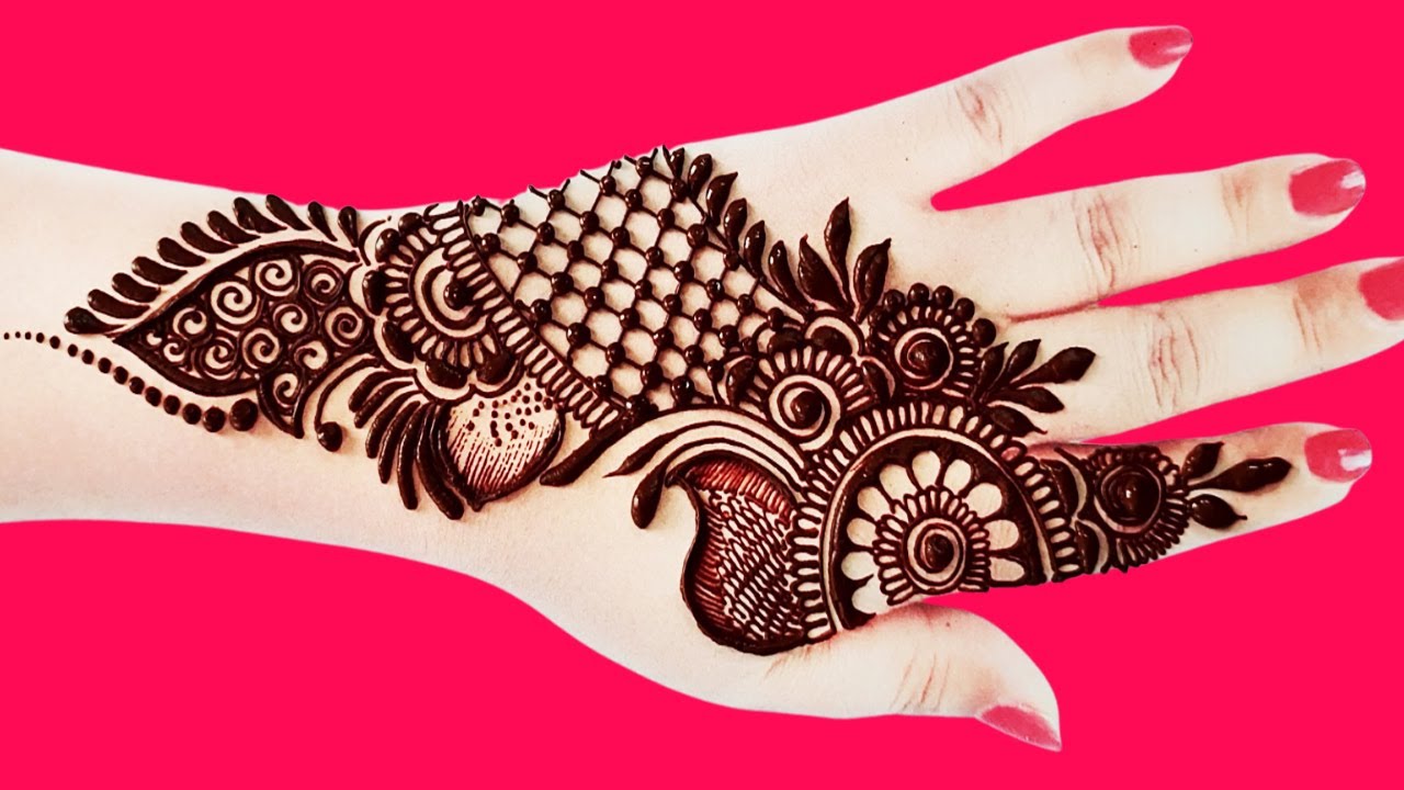 Beautiful Eid Special Arabic Henna Design 2022 | Navratri SPecial ...