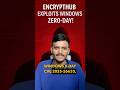 🚨 Windows Zero-Day Exploit (CVE-2025-26633) | EncryptHub Hack Explained ⚠️