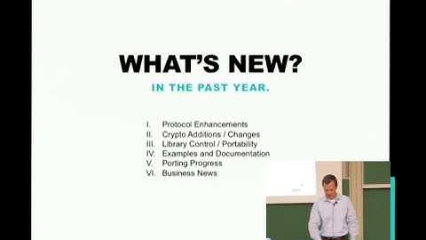 [FOSDEM 2014] wolfSSL 2013 Technical and Community Update