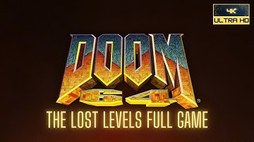 DOOM 64: The Lost Levels | Full Game | No Commentary | PS5 | 4K