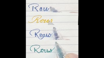 Name : Roushan #calligraphy #handwriting  #cursive #lettering #shorts #shortvideos