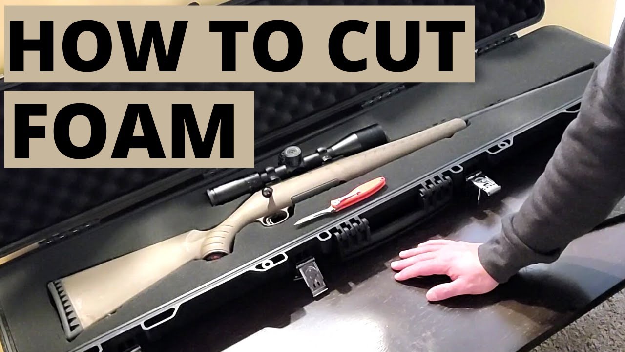 Fastest way to cut foam for gun case! 