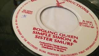 Simple Simon Sister Smurf - Bogling Queen - Blueberry Production