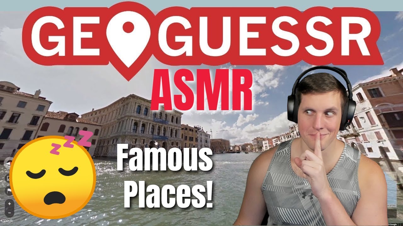 Relaxing ASMR Famous Places of Geoguessr (Whispered)