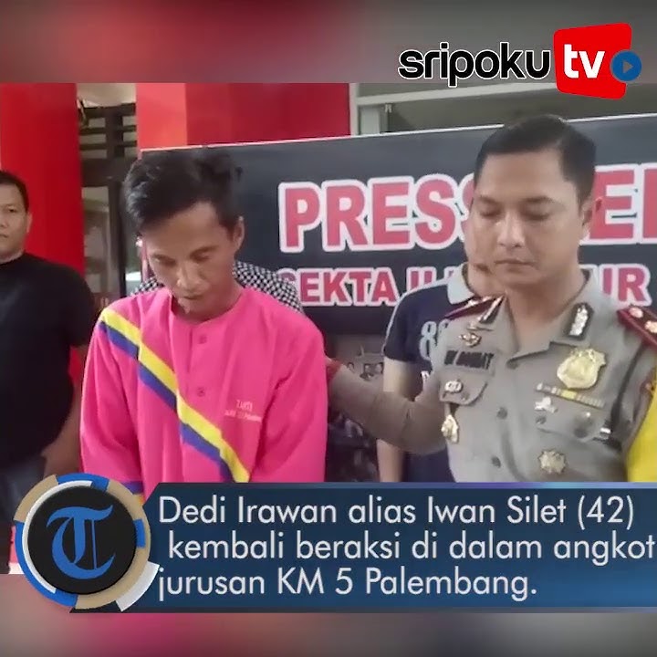 Video Spesialis Penyilet Celana Penumpang Dipergoki Korbannya di Angkot Jurusan Km 5 Palembang