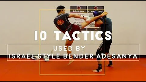 Israel Adesanya's BEST 10 Kickboxing TACTICS