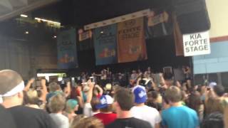 Chiodos- Thermacare Warped Tour Cincinnati
