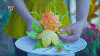 Amazing Food Art on Vegetables as Beautiful Decoration Ideas