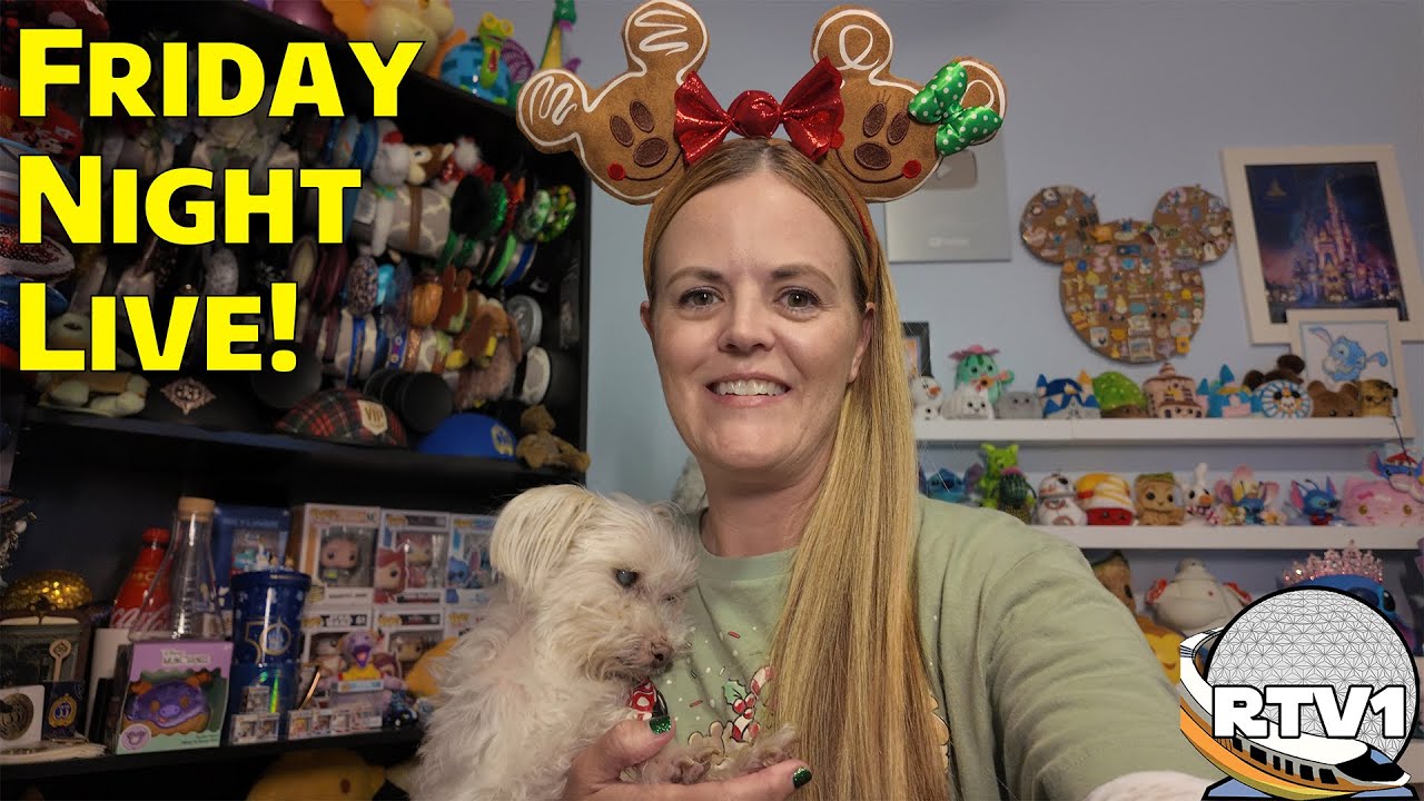 Friday Night Live Stream & Festive Weekend Announcements - 12-12-25 - Walt Disney World