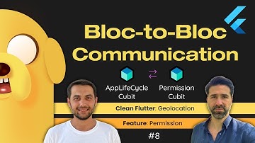 Handle BLOC-TO-BLOC communication in Flutter: ApplifeCycleCubit-PermissionCubit
