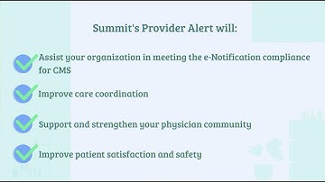 Complying with the CMS Conditions of Participation (CoPs) - ADT Notifications