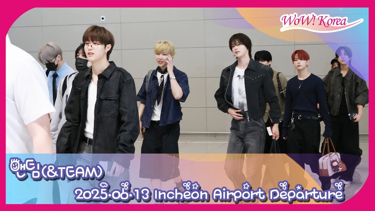 [4K] &TEAM、しばらくビジュアルの男神たちを見られないと思ってとても悲しいです···