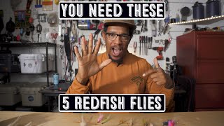Five Favorite Redfish Flies