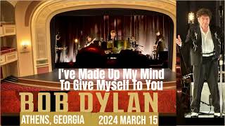 I've Made Up My Mind To Give Myself To You (Athens, GA 15th March 2024)