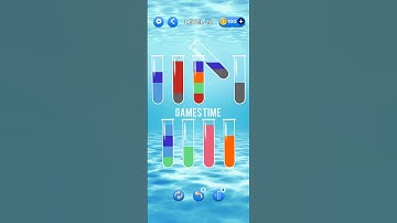 Water sort puzzle Level 22 Funny Race Gameplay new hyper casual games #funny #shorts #gt #gameplay