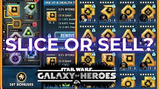 When to Slice Mods in SWGOH