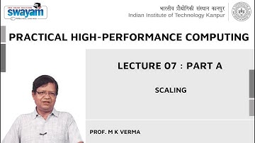 Lecture 07 : Part A: Scaling