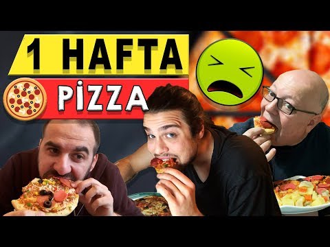 1 Haftada Kim Daha Fazla Pizza Yiyecek?