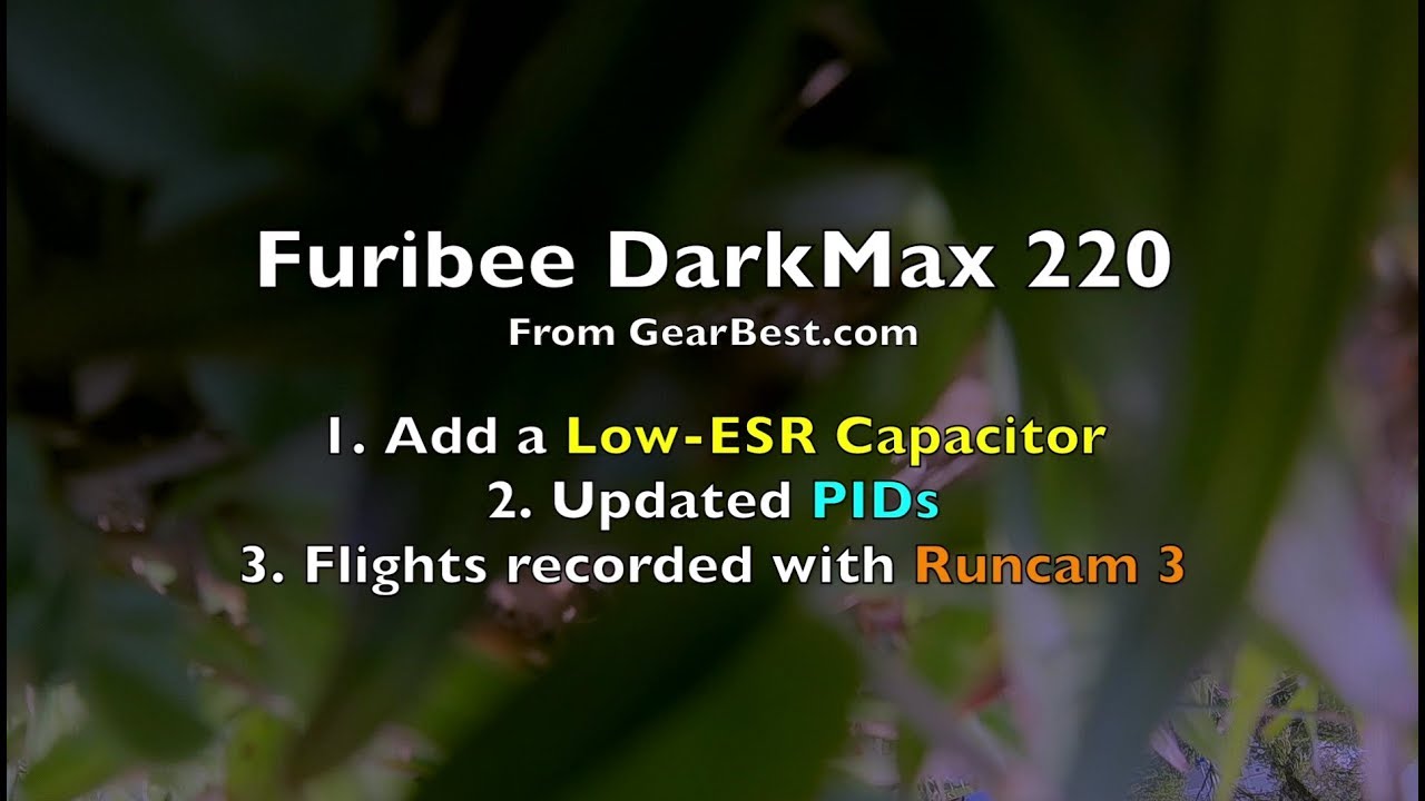 FuriBee DarkMax 220 - Stability Mod - Part 2/2