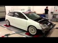 Amazing italian honda civic type r itb dyno