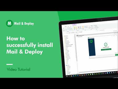 Video Tutorials I How to successfully install Mail & Deploy