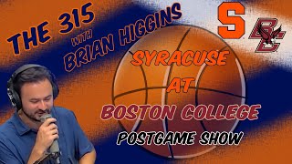 Syracuse Basketball at Boston College Postgame Show