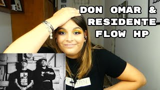 REACCIÓN: FLOW HP - RESIDENTE & DON OMAR(audio) | Cristina Black & White