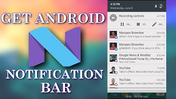Get Android N notification bar on Any Device Running Cyanogenmod..!![without xposed installer]