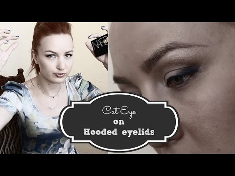 Кошачий глаз на нависших веках