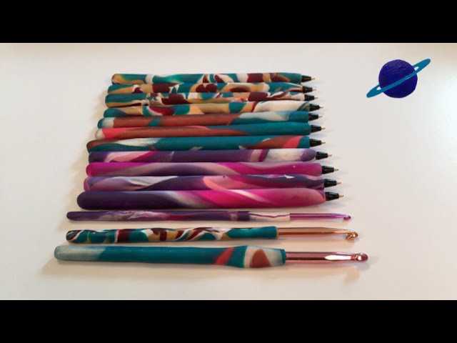 How To Make Polymer Clay Handles For Your Crochet Hooks 
