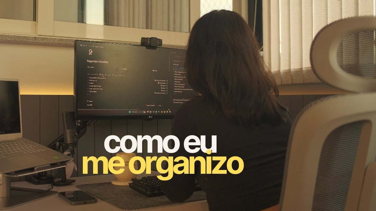 vlog: rotina produtiva, trabalho focado, sistema de organização pessoal