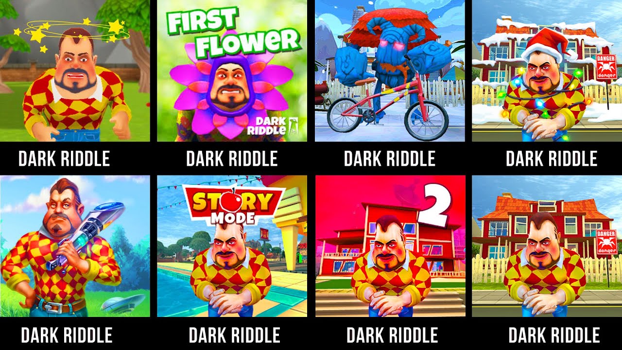 Dark Riddle 🌺🌺26.2.0 new update (skin)Spring events My New Neighbor's City -Game Play-Part 9