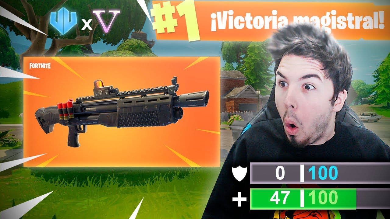 ps4 games 2019 PRIMERA VICTORIA con NUEVA ESCOPETA LEGENDARIA!! Fortnite: Battle Royale