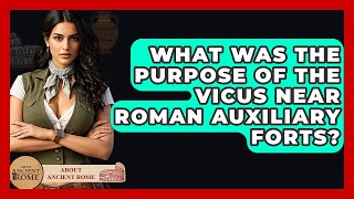 What Was The Purpose Of The Vicus Near Roman Auxiliary Forts? - All About Rome