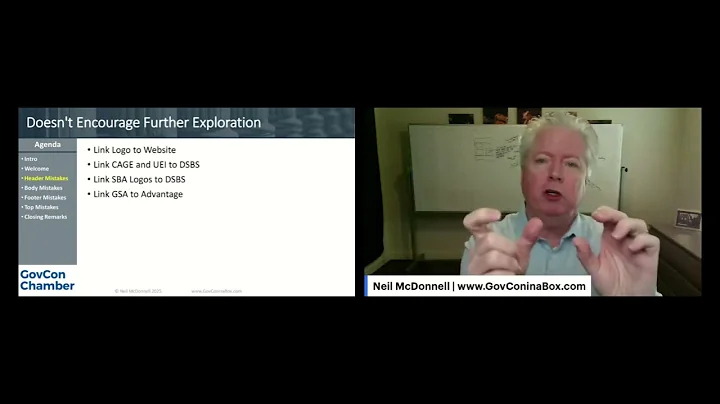 Add Hyperlinks to 2025 Capability Statements Government Contracting
