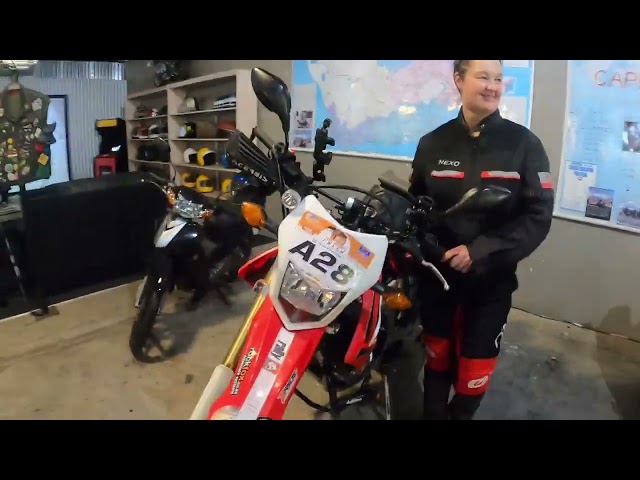 Travel vlog - Africa Twin Escapades The Motorcycle Room - Knysna