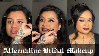 TUTORIAL- sultry vampy bridal makeup