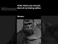 Sorry Kiriko, Not Today 🦍