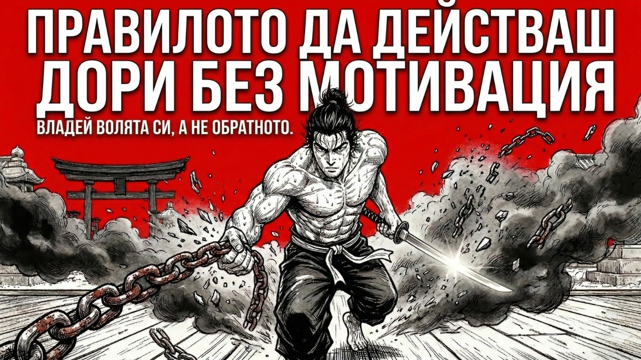 Правилото да действаш дори без желание (Миямото Мусаши)