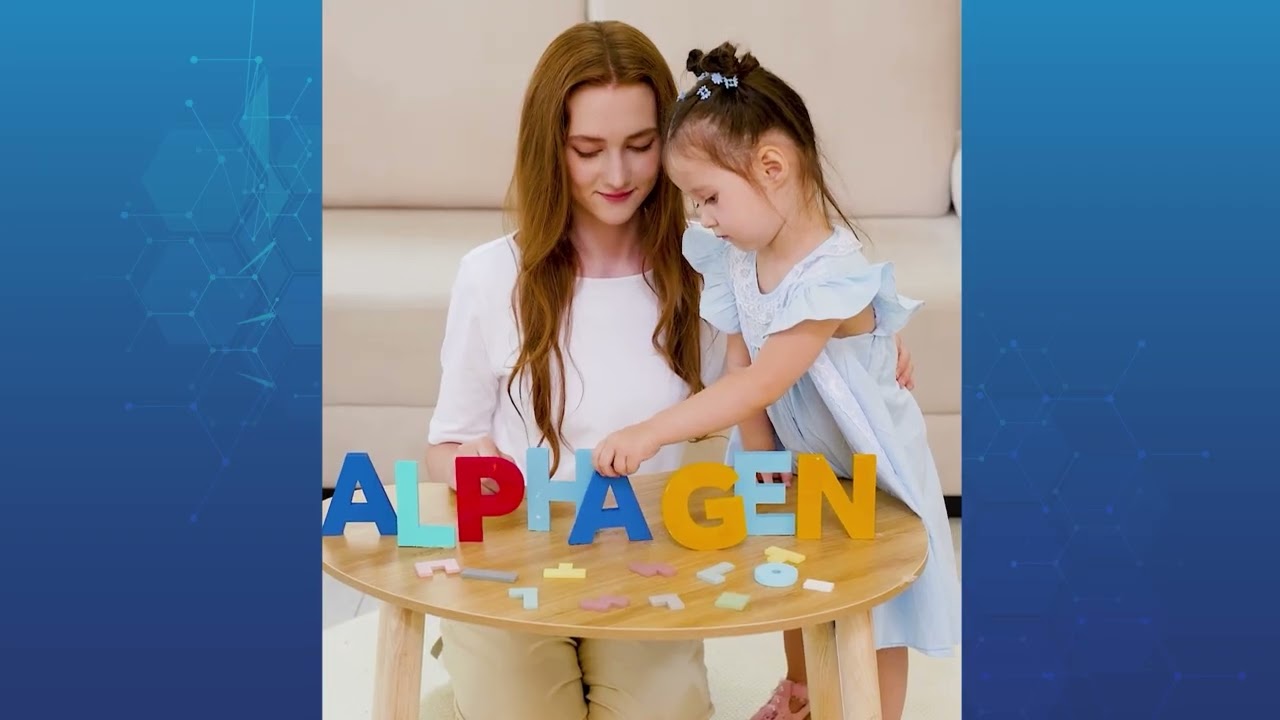 Alphagen - Sản xuất và nhập khẩu từ Pháp. Phù hợp cho cả trẻ sinh mổ và dùng kèm sữa mẹ