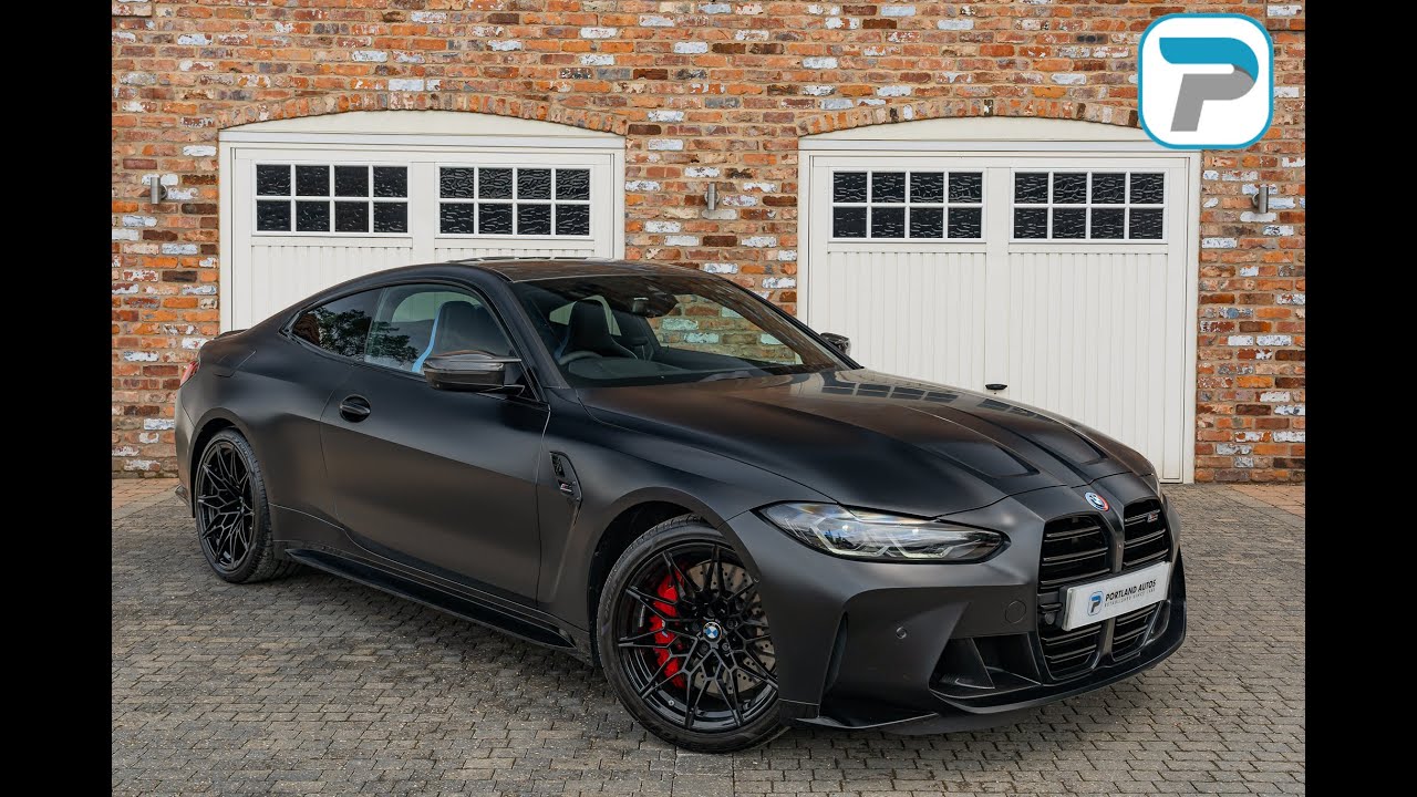 2021/71 BMW M4 3.0 COMPETITION XDRIVE IN INDIVIDUAL FROZEN BLACK