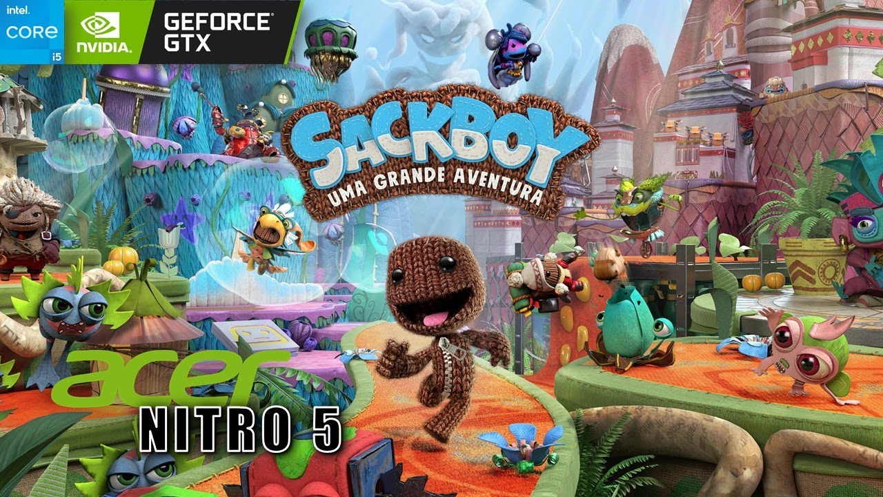 Sackboy: A Big Adventure Ultra Settings Acer Nitro 5 GTX-1650 i5 9300H 16GB RAM