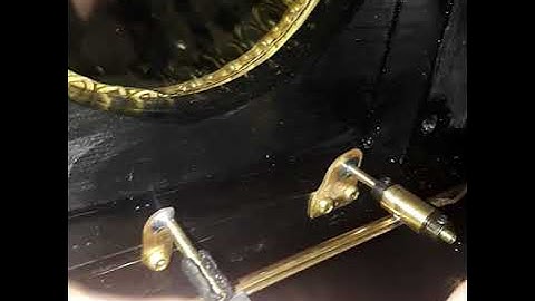 The chiming mechanism for my steampunk nixie clock build.