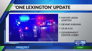 'One Lexington' update held Tuesday