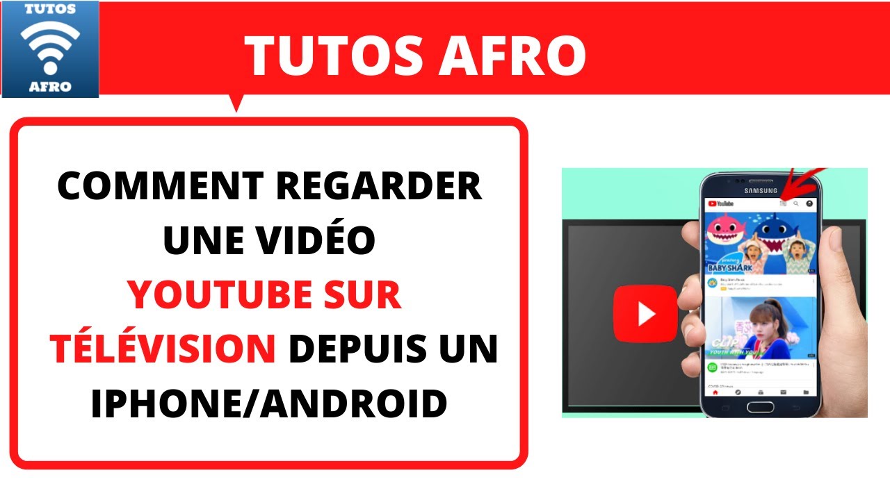 COMMENT REGARDER UNE VIDÉO YOUTUBE DE SON TÉLÉPHONE SUR LA TV - YouTube